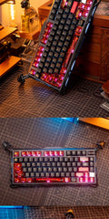 NORIIY Solar System Keycaps – Original PBT+PC Shine-Through Cherry Set - Titan Nation