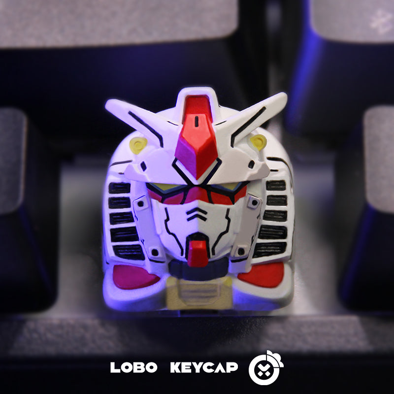 Gundam Artisan Resin Keycap for Mechanical Keyboard ESC Key