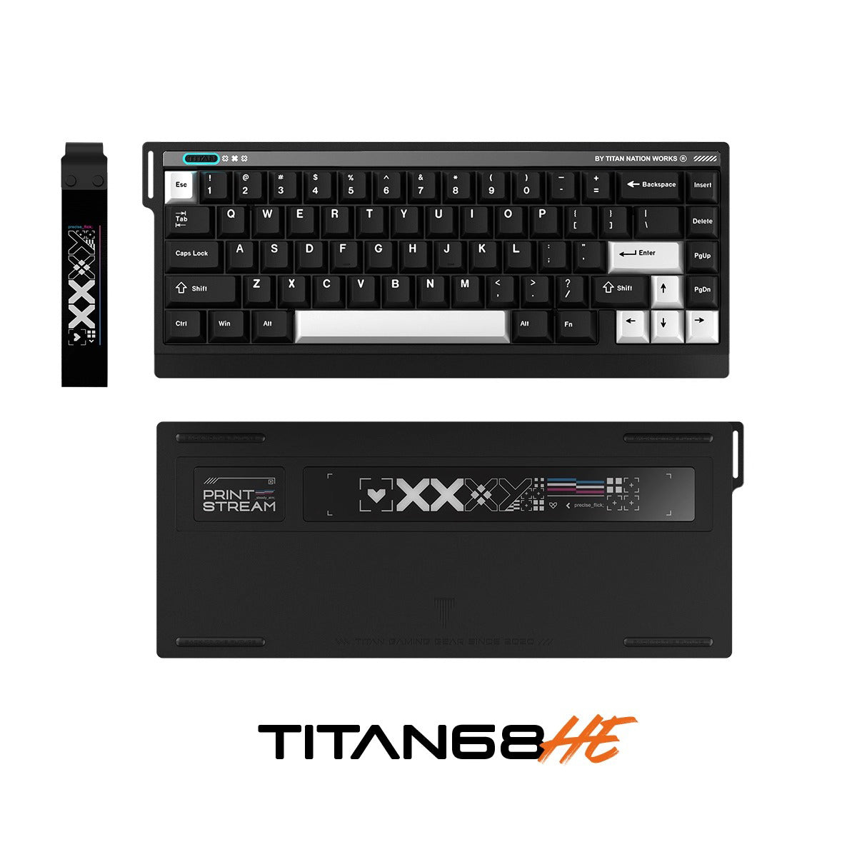 TITAN68HE Magnetic Switch Keyboard