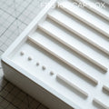 Stackable Keycap Display Box – Multi-Layer Dustproof White Organizer - Titan Nation