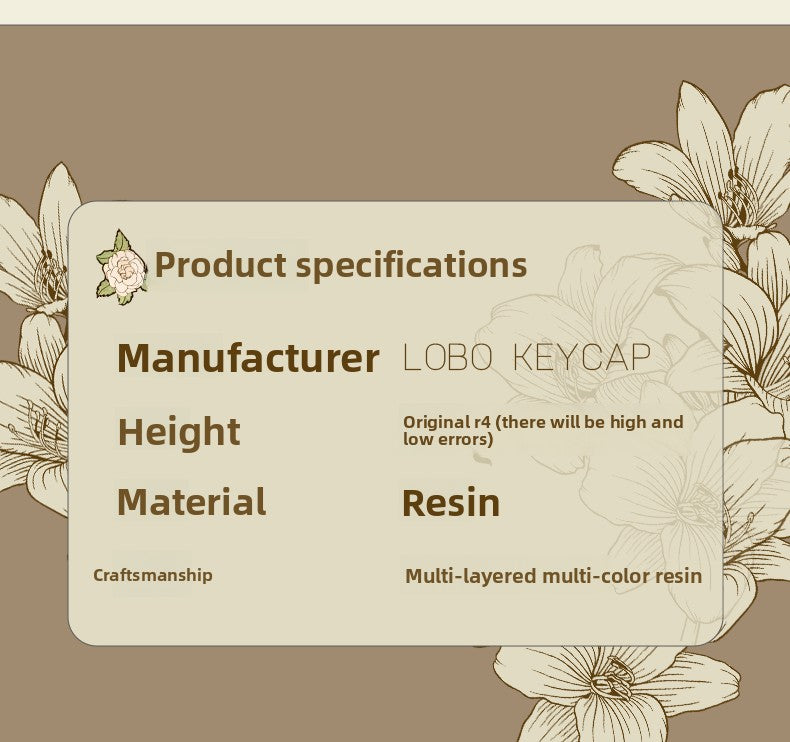 Sousou no Frieren Resin Keycap – Single ESC Key for Mechanical Keyboards - Titan Nation