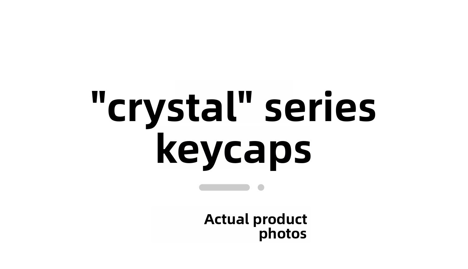 Crystal Jelly Side-Engraved Heart Keycaps – OEM Profile for Wooting - Titan Nation