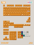 FBB Original SFC 1990 Keycaps – Custom PBT Dye-Sub Set for 87-Key NGC - Titan Nation