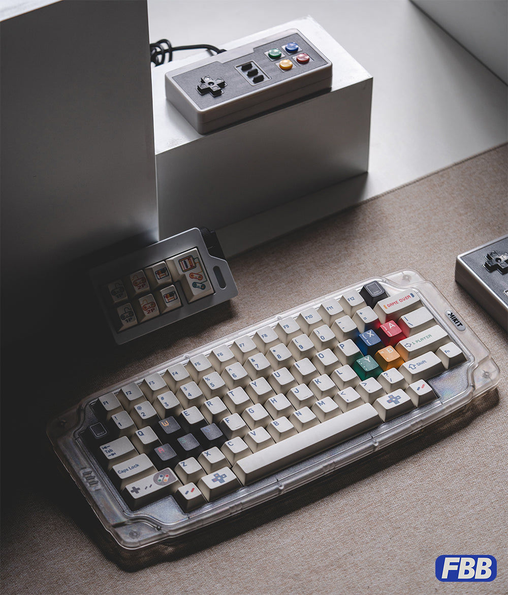 FBB Original SFC 1990 Keycaps – Custom PBT Dye-Sub Set for 87-Key NGC - Titan Nation