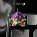 Neon Genesis Evangelion EVA Artisan Keycap – Custom Resin ESC Key - Titan Nation