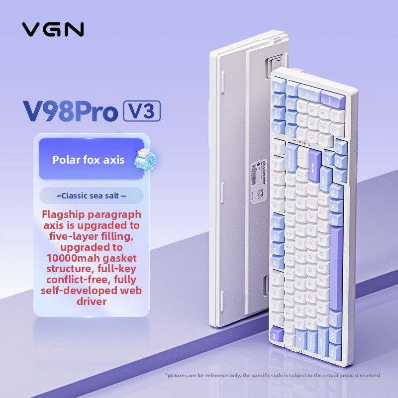 VGN V98 Pro V3 Wireless Gasket Mechanical Keyboard - Titan Nation