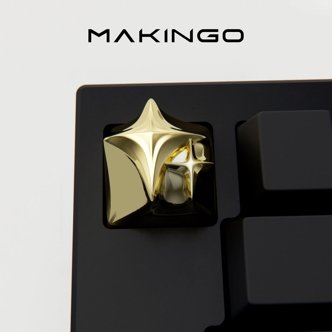 Makingo Cosmic Era Metal Star Keycap – Custom Single ESC Key - Titan Nation