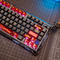 NORIIY Solar System Keycaps – Original PBT+PC Shine-Through Cherry Set - Titan Nation