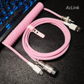 8K Return Rate Mechanical Keyboard Aviation Plug Cable Keyboard Cable Gaming Cable USB Data Cable Spring Cable Custom Cable - Titan Nation