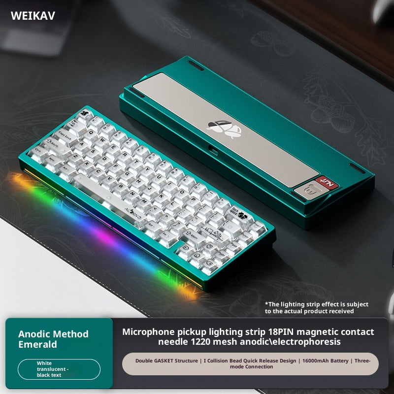 NUT65 Tri-Mode Aluminum Keyboard Kit – Custom Gasket Gaming