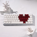 Crystal Jelly Side-Engraved Heart Keycaps – OEM Profile for Wooting - Titan Nation