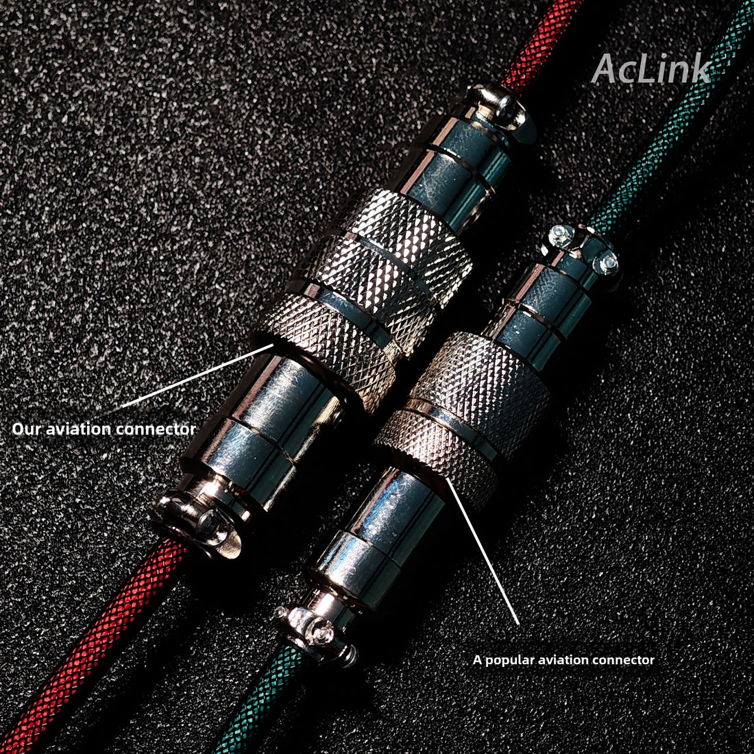 8K Return Rate Mechanical Keyboard Aviation Plug Cable Keyboard Cable Gaming Cable USB Data Cable Spring Cable Custom Cable - Titan Nation
