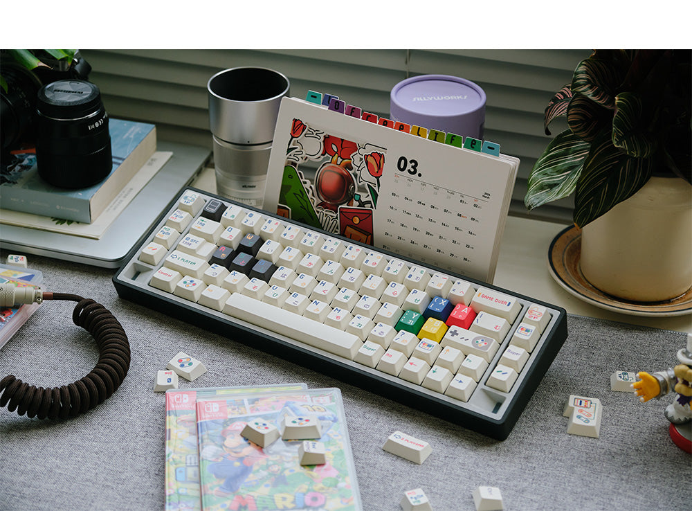 FBB Original SFC 1990 Keycaps – Custom PBT Dye-Sub Set for 87-Key NGC - Titan Nation
