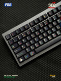 FBB Original SFC 1990 Keycaps – Custom PBT Dye-Sub Set for 87-Key NGC - Titan Nation