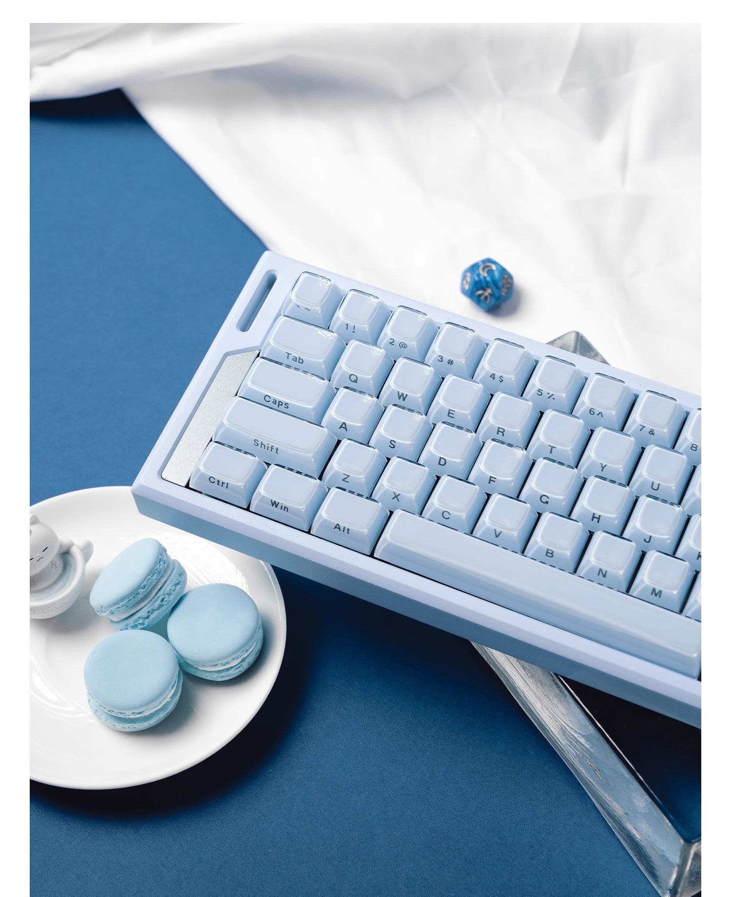 Crystal Jelly Side-Engraved Heart Keycaps – OEM Profile for Wooting - Titan Nation