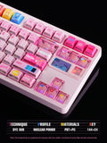 Titan Nation Bocchi the Rock Pochi-chan Keycaps – Pink PBT Set - Titan Nation