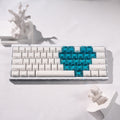 Crystal Jelly Side-Engraved Heart Keycaps – OEM Profile for Wooting - Titan Nation