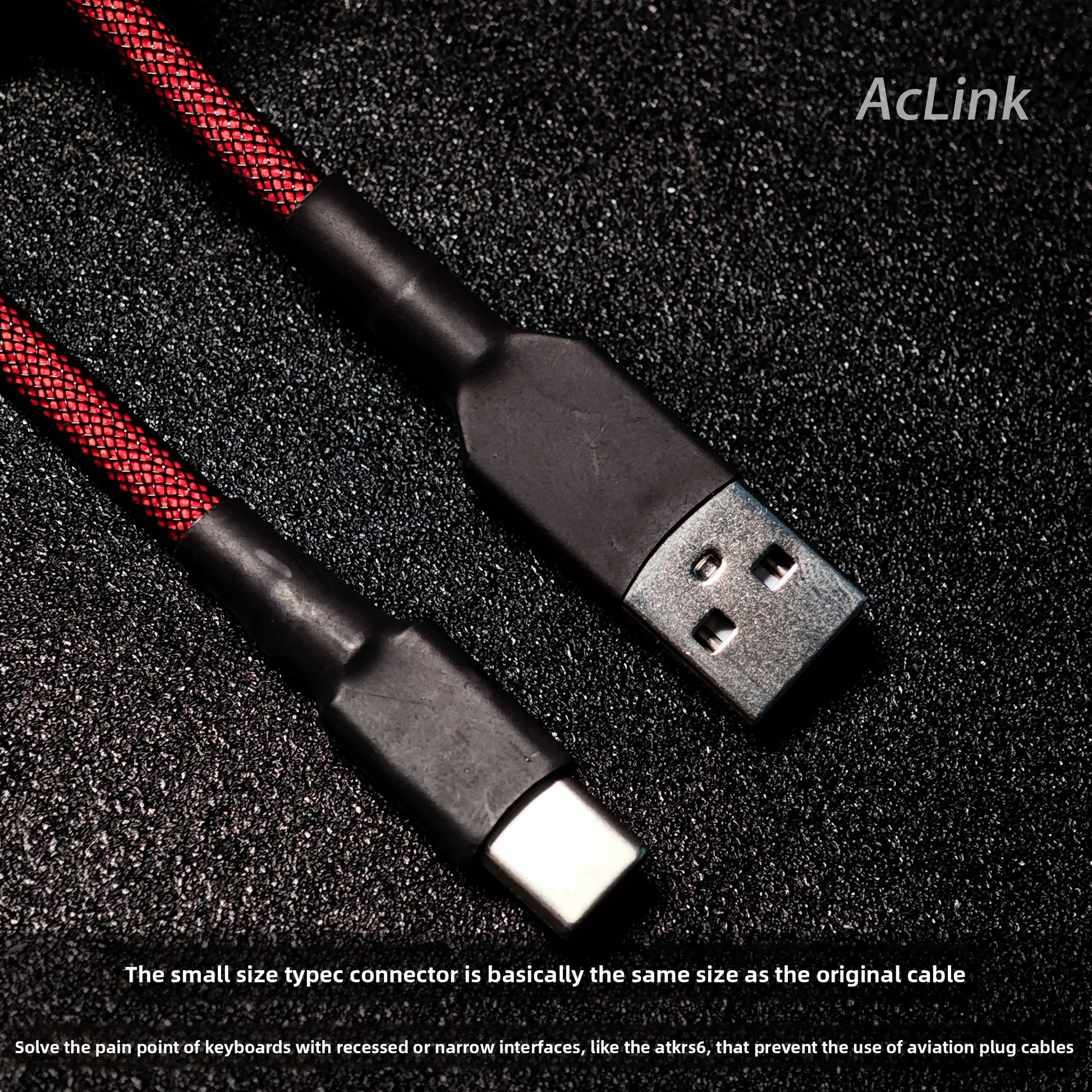 8K Return Rate Mechanical Keyboard Aviation Plug Cable Keyboard Cable Gaming Cable USB Data Cable Spring Cable Custom Cable - Titan Nation