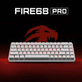 MADLIONS Fire68/fire68 Ultra Magnetic Game Keyboard is similar to the Wooting 60HE keyboard layout