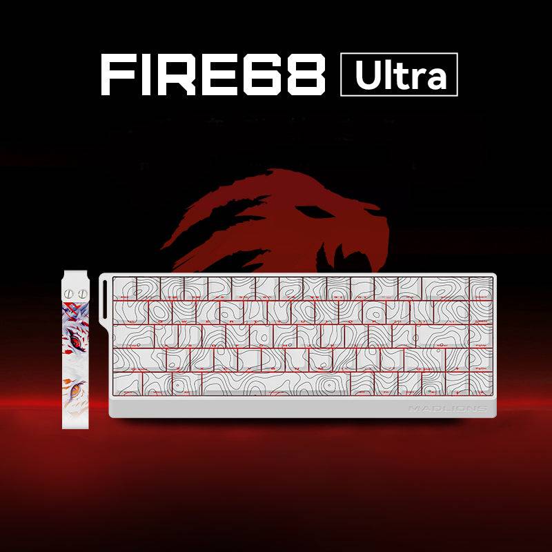 MADLIONS Fire68/fire68 Ultra Magnetic Game Keyboard layout