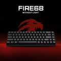 MADLIONS Fire68/fire68 Ultra Magnetic Game Keyboard is similar to the Wooting 60HE keyboard layout