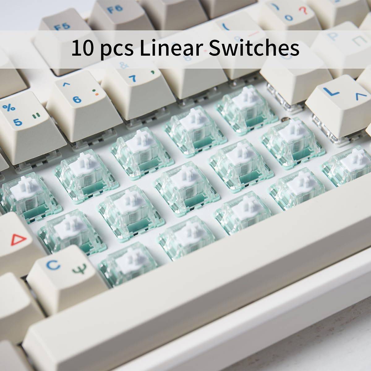 Gateron Magnetic Jade Switches Compatible with  Wooting 80HE