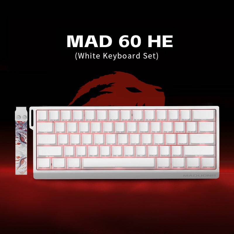 MADLIONS MAD60HE/MAD68HE Magnetic Game machinery Keyboard is similar to the wooting60he keyboard layout