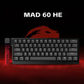 MADLIONS MAD60HE/MAD68HE Magnetic Game machinery Keyboard is similar to the wooting60he keyboard layout