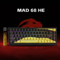 MADLIONS MAD60HE/MAD68HE Magnetic Game machinery Keyboard is similar to the wooting60he keyboard layout