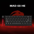 MADLIONS MAD60HE/MAD68HE Magnetic Game machinery Keyboard is similar to the wooting60he keyboard layout