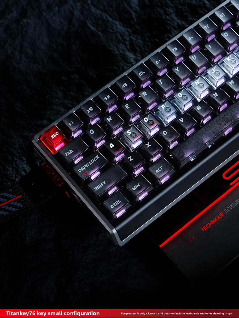 Skyline_Black_Keycaps_Transparent_PC_Keycaps_for_60_75_Keyboards