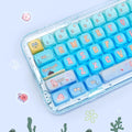 Spongebob Anime PBT Keycaps Set  mechanical keyboards layout Compatible with Keychron K2