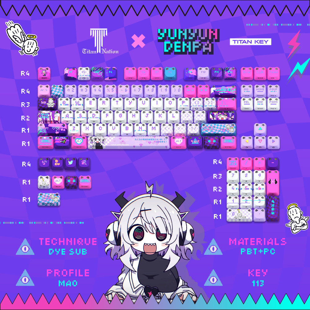 Yunyun Syndrome Keycaps