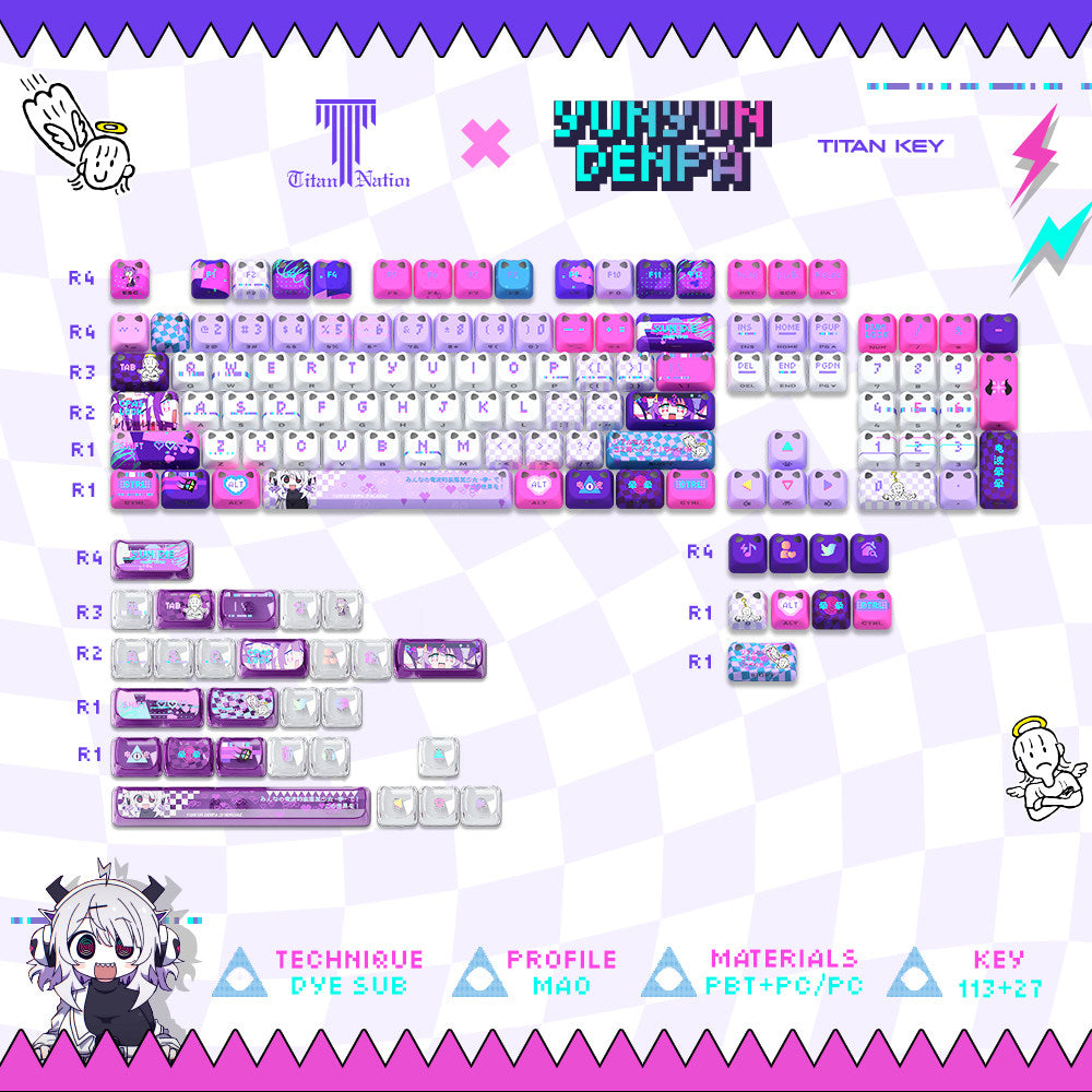 Yunyun Syndrome Keycaps
