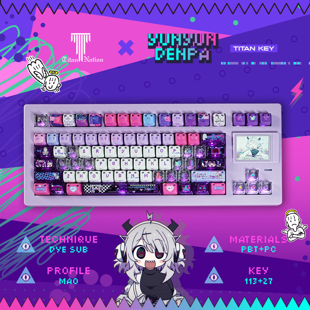 Yunyun Syndrome Keycaps