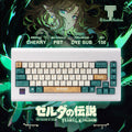 Zelda PBT Keycaps Set  mechanical keyboards layout Compatible with Wooting 60HE