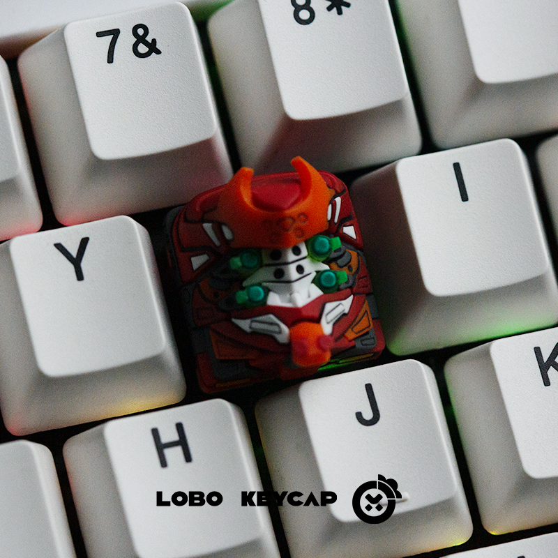 Neon Genesis Evangelion EVA Artisan Keycap – Custom Resin ESC Key - Titan Nation