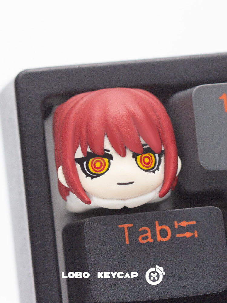 Chainsaw Man Makima Artisan Keycap for Mechanical Keyboard