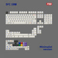 FBB Original SFC 1990 Keycaps – Custom PBT Dye-Sub Set for 87-Key NGC - Titan Nation