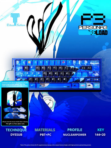 Persona 3 Reload Keycaps