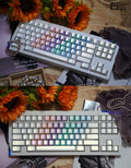 Iridescent Pearl Keycaps – Cherry Profile PBT 1.7mm for Wooting 75 - Titan Nation