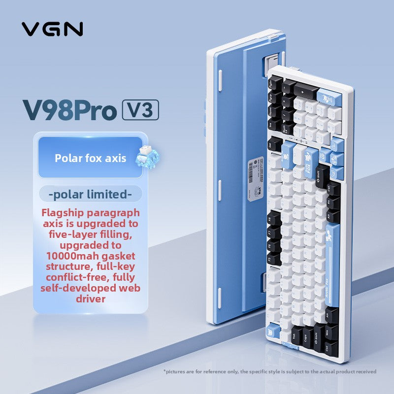 VGN V98 Pro V3 Wireless Gasket Mechanical Keyboard - Titan Nation