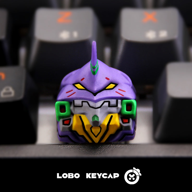 Neon Genesis Evangelion EVA Artisan Keycap – Custom Resin ESC Key - Titan Nation