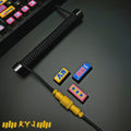 Custom Coiled Type-C Aviator Cable for Mechanical Keyboards – 8K Magnetic Switch Data Cable - Titan Nation