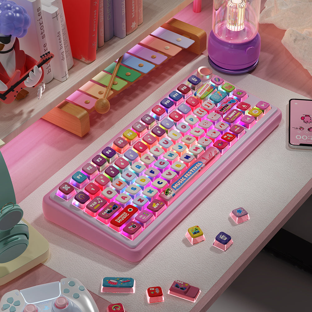 Original Theme Translucent ASA Keycaps Custom Cute PBT+PC Sublimation - Titan Nation