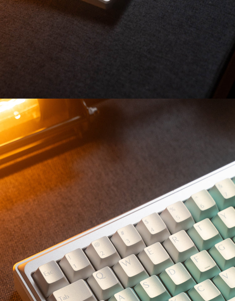 Iridescent Pearl Keycaps – Cherry Profile PBT 1.7mm for Wooting 75 - Titan Nation