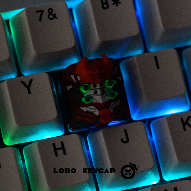Neon Genesis Evangelion EVA Artisan Keycap – Custom Resin ESC Key - Titan Nation