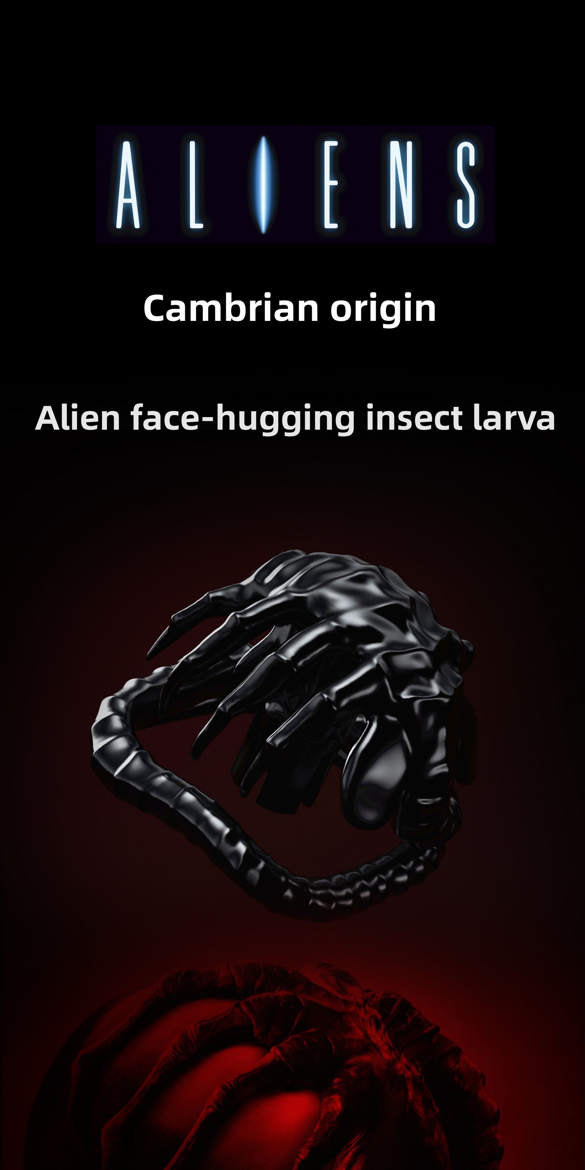 Makingo Alien Facehugger Artisan Keycap – Custom 1U Metal Design - Titan Nation