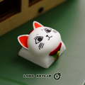 Bold Grandma Cat Cute Anime Resin Keycap – Single ESC Artisan Key - Titan Nation