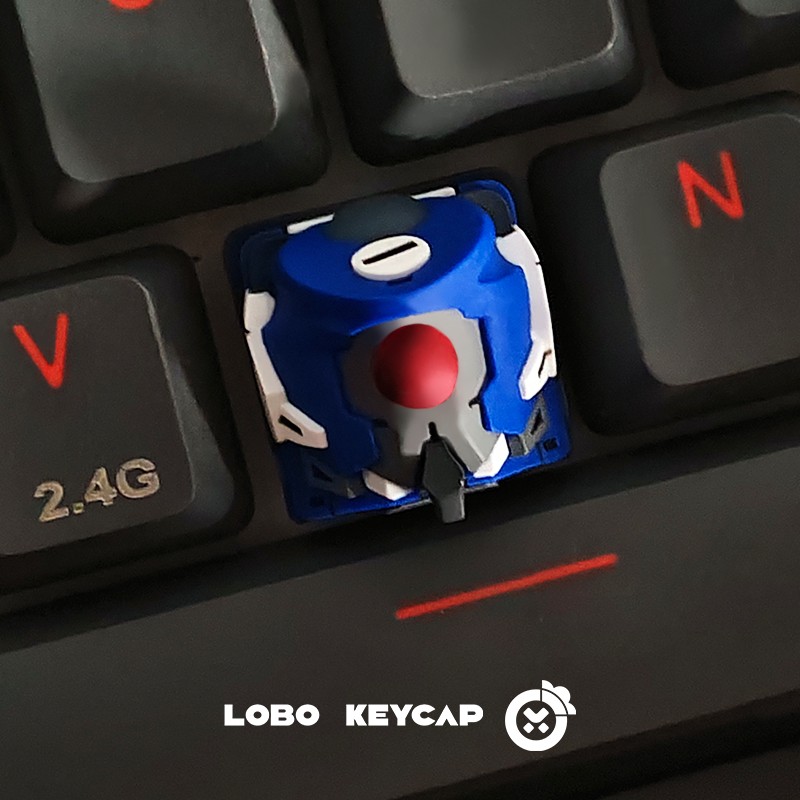 Neon Genesis Evangelion EVA Artisan Keycap – Custom Resin ESC Key - Titan Nation